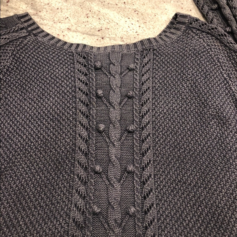 Scotch & Soda Blue Knit Sweater